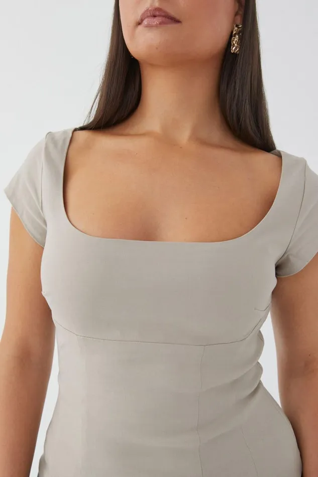 Clothing Supr T Shirts Cindy Corset Top Natural