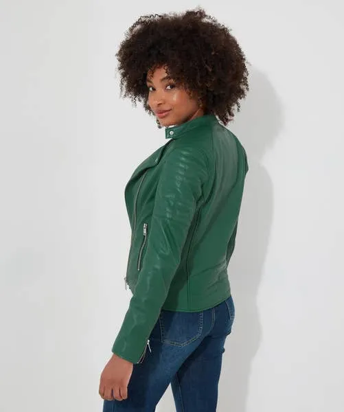 Coats and Jackets All In The Details Leather Jacket Green 8211 Joebrowns Apparel Coats and Jackets All In The Details Leather Jacket Green 8211 Joebrowns Apparel