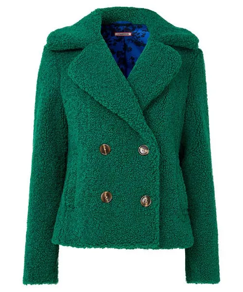 Coats and Jackets Joebrowns Apparel Cosy And Cute Teddy Jacket GreenOchre Coats and Jackets Joebrowns Apparel Cosy And Cute Teddy Jacket GreenOchre