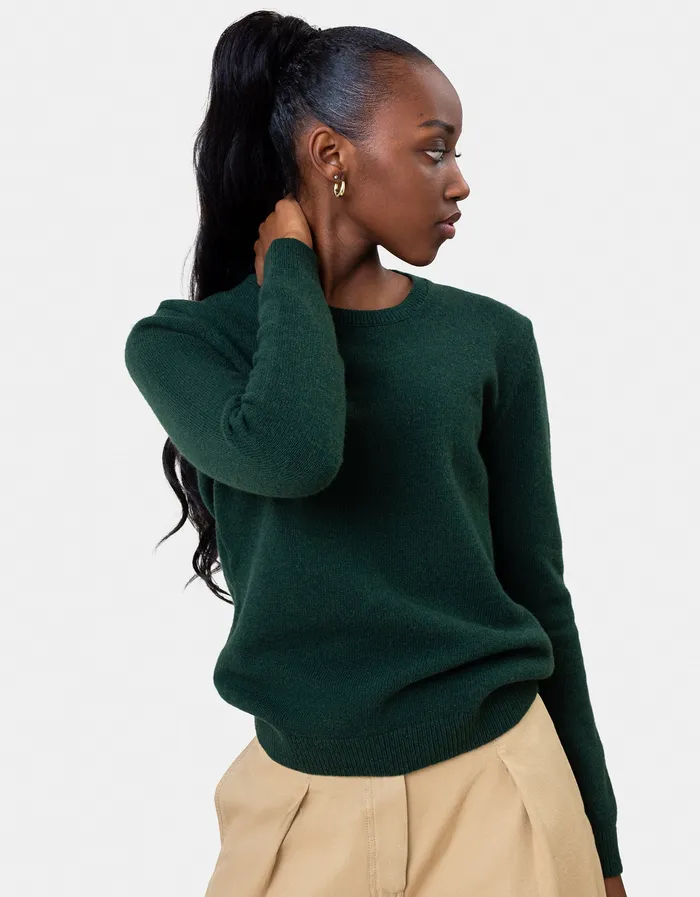 Colorfulstandard Knit Sweaters Women Women Classic Merino Wool Crew 8211 Ivory White