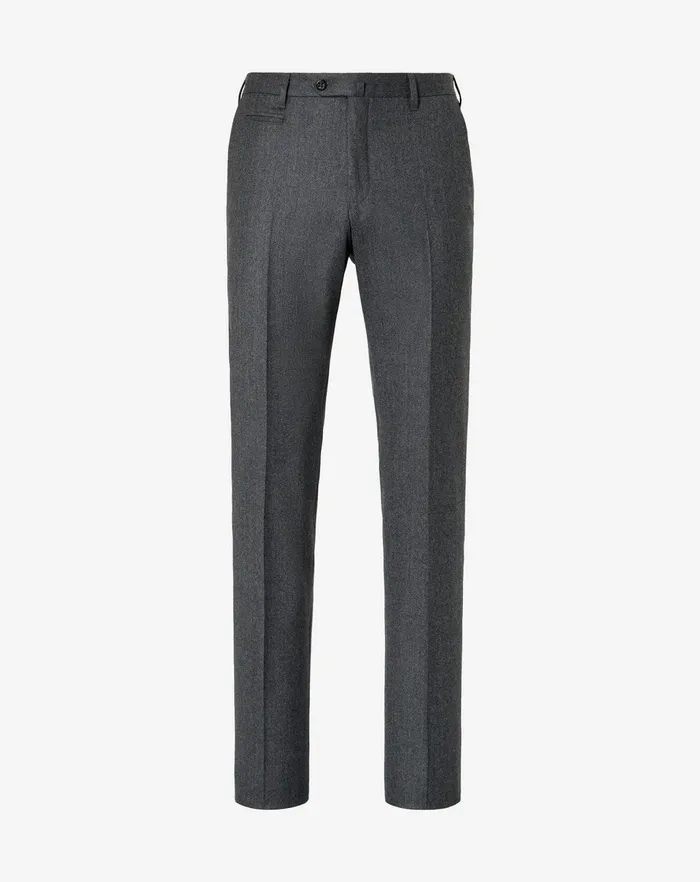 Corneliani Pants Grey Flannel Wool Trousers 8211 Men
