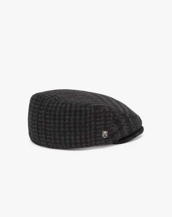 Corneliani Scarves And Hats Grey Wool And Cashmere French Hat 8211 Men