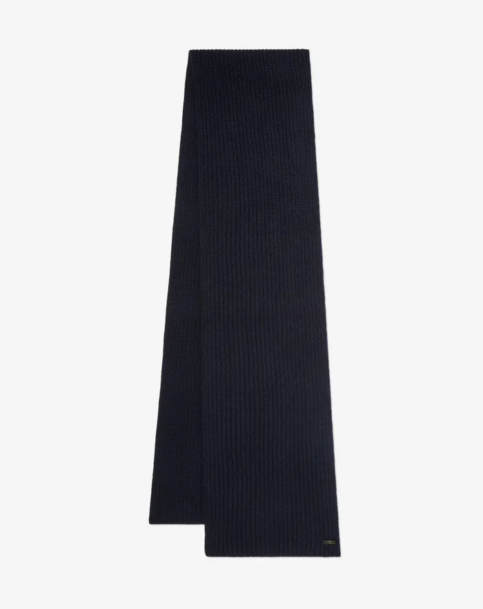 Corneliani Scarves And Hats Navy Blue Sublime Cashmere Scarf For Men 8211 Men