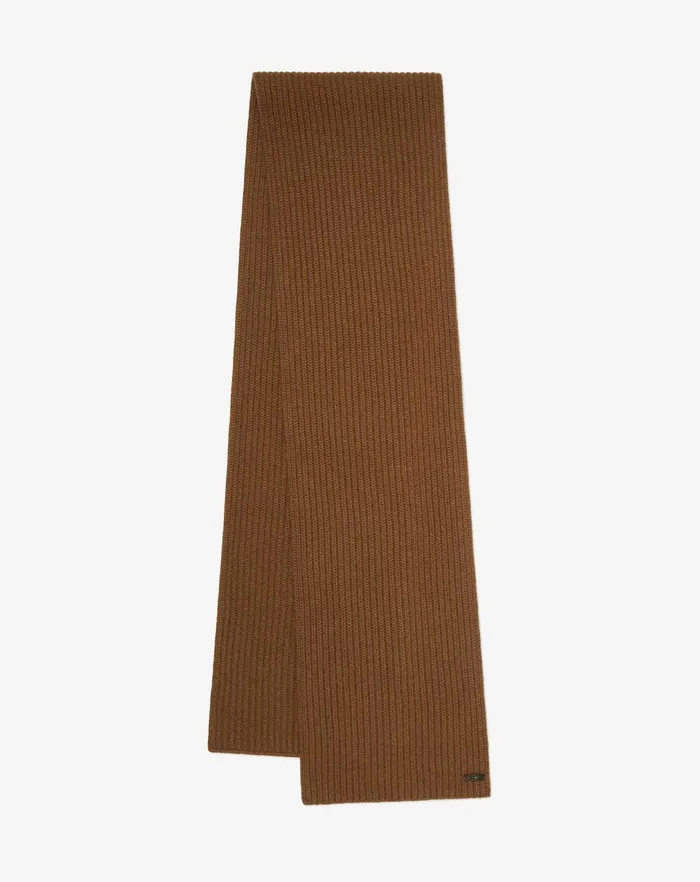 Corneliani Scarves And Hats Tobacco Brown Sublime Cashmere Scarf For Men 8211 Men