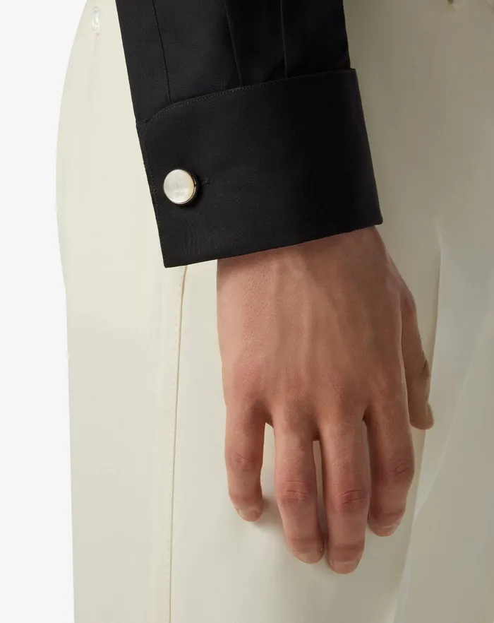 Corneliani Ties And Pochette Silver Brass Cufflinks With Mother Of Pearl 8211 Men