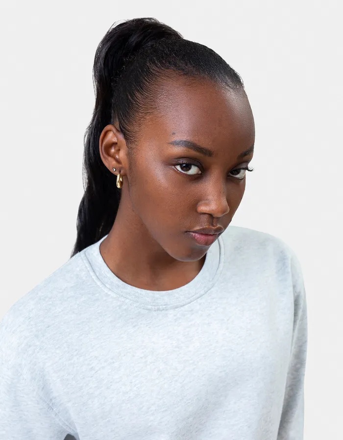 Crewneck Sweatshirts Women Classic Organic Crew 8211 Marine Blue 8211 Colorfulstandard Women