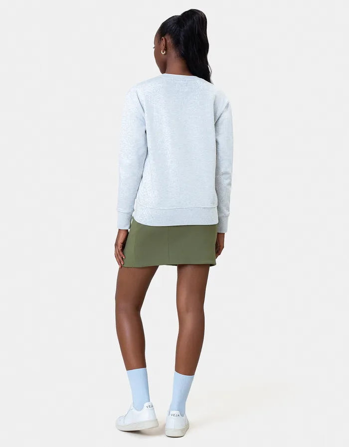 Crewneck Sweatshirts Women Classic Organic Crew 8211 Marine Blue 8211 Colorfulstandard Women