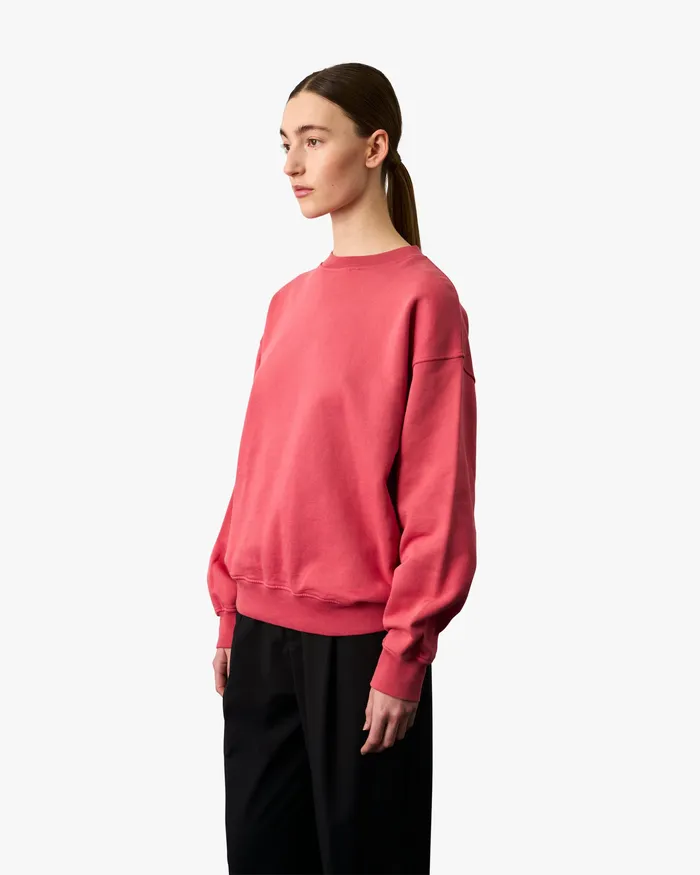 Crewneck Sweatshirts Women Colorfulstandard Organic Oversized Crew 8211 Soft Lavender