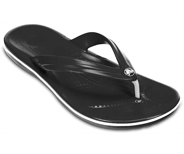 Crocband Flip Black Women Crocs Sandals