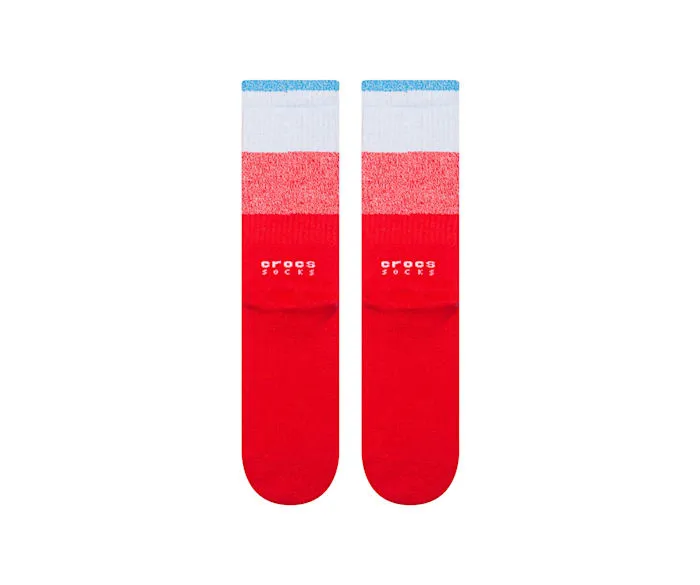 CrocsSocks Threads Crew Flame MenWomen Crocs Socks