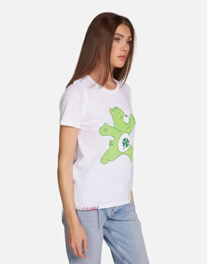 Croft Good Luck Bear White Women039s Lauren Moshi Short Sleeve