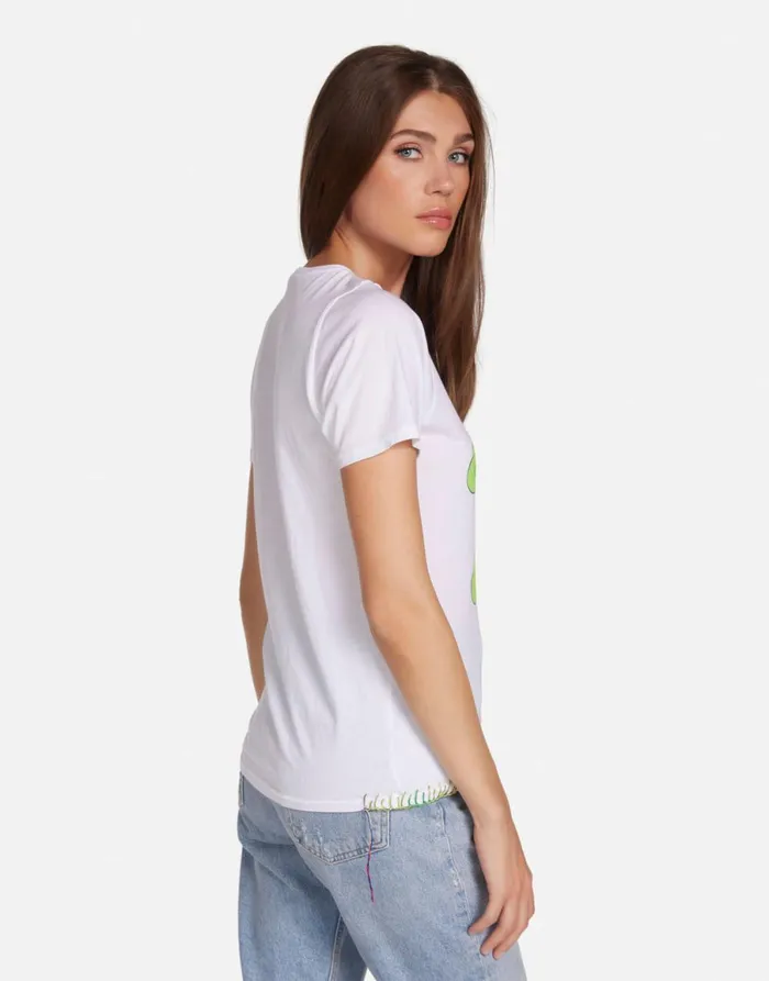 Croft Good Luck Bear White Women039s Lauren Moshi Short Sleeve