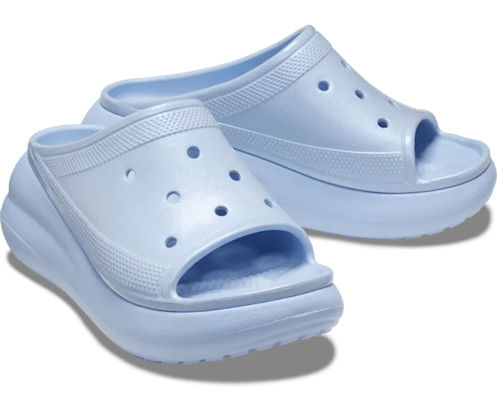 Crush Meta Pearl Slide Blue Calcite Women Crocs Slides