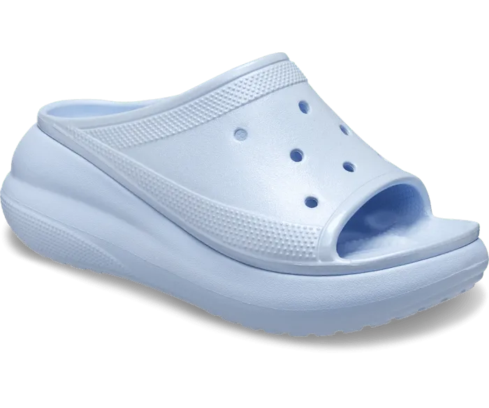 Crush Meta Pearl Slide Blue Calcite Women Crocs Slides