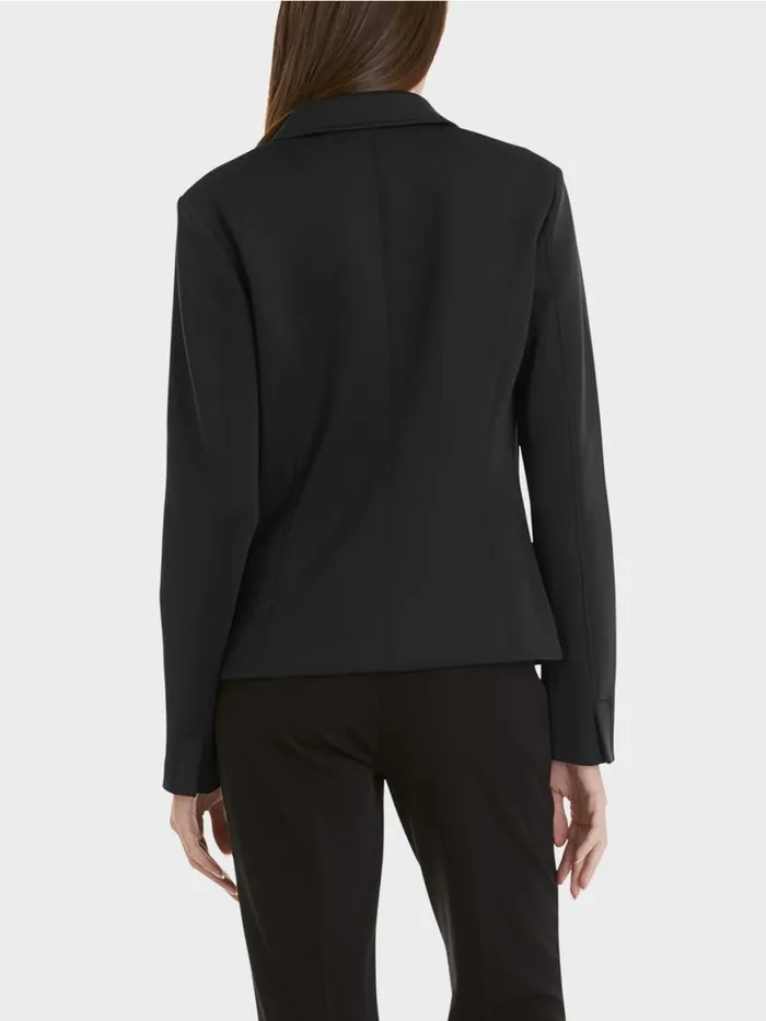 Damen Marc Cain Blazer Blazer Mit Aufgesetzten Taschen Black