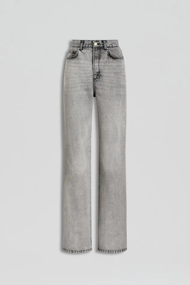 Denim DENIM DRAPE LEG JEAN CHARCOALG 8211 Scanlan Theodore Women Denim DENIM DRAPE LEG JEAN CHARCOALG 8211 Scanlan Theodore Women