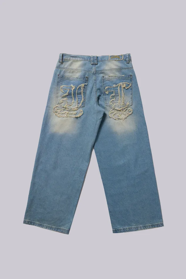 Denim Men Shop Light Wash JL Colossus Jeans Jaded London