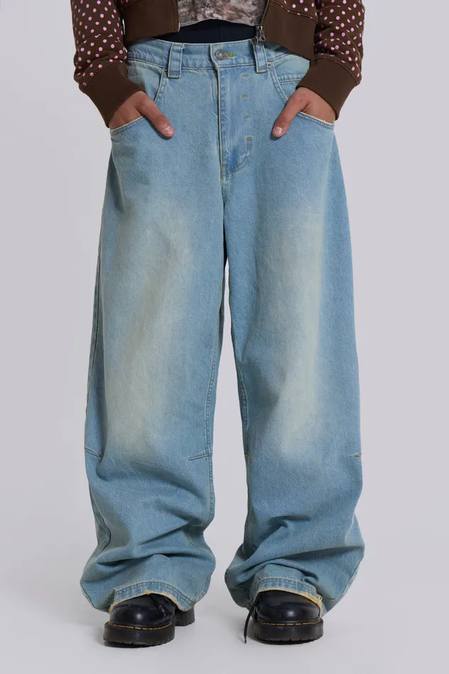 Denim Men Shop Light Wash JL Colossus Jeans Jaded London