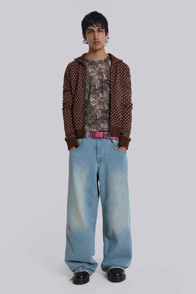 Denim Men Shop Light Wash JL Colossus Jeans Jaded London