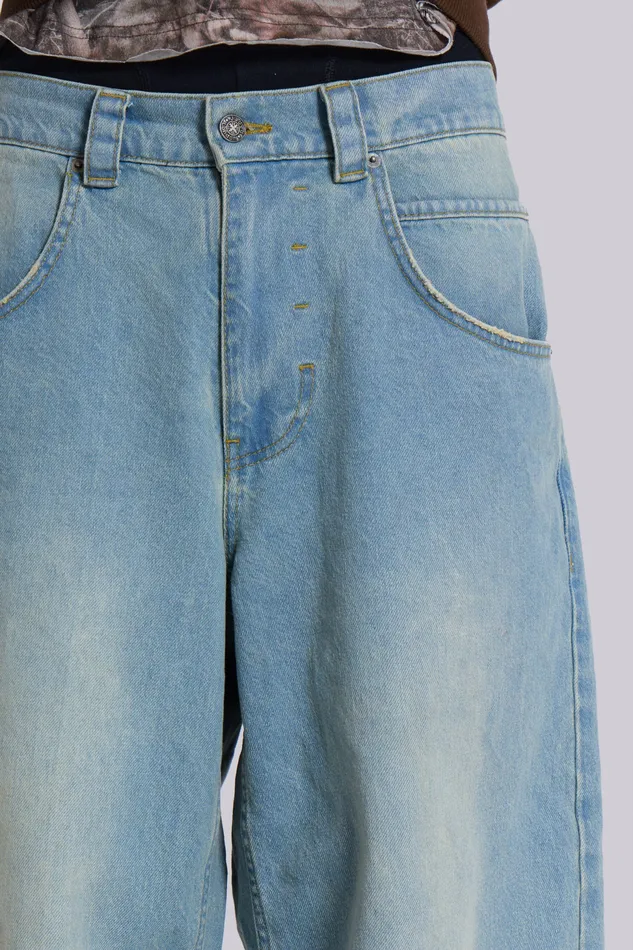 Denim Men Shop Light Wash JL Colossus Jeans Jaded London
