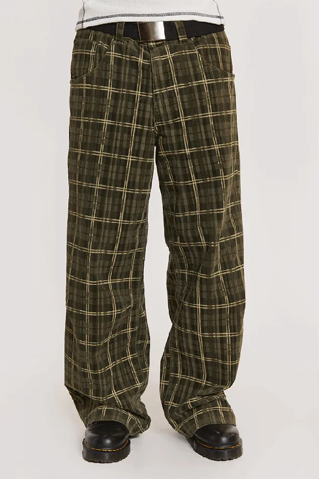 Denim Shop Brooklyn Cord Baggy Jeans 8211 Jaded London Men