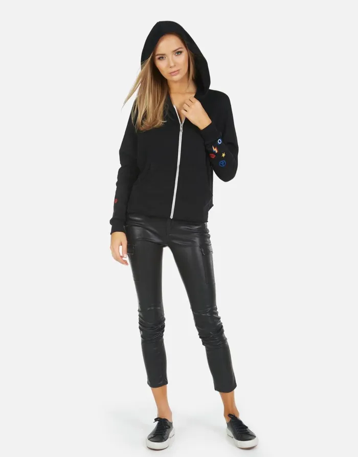 Destiny NY Hand Elements Black Women039s Lauren Moshi Hoodies