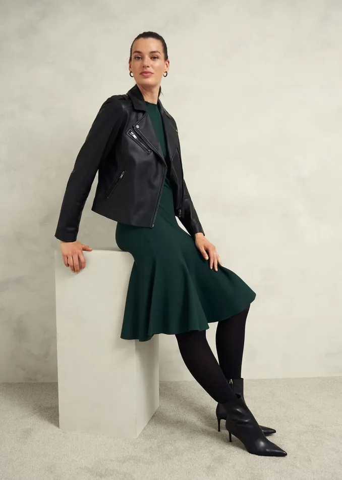 Dresses and Jumpsuits Women HOBBS Abbie Knitted Dress Samphire Green