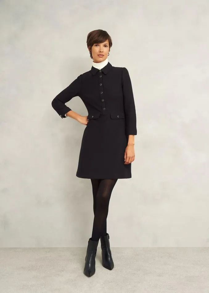 Dresses and Jumpsuits Women HOBBS Adelia Ponte Dress Black