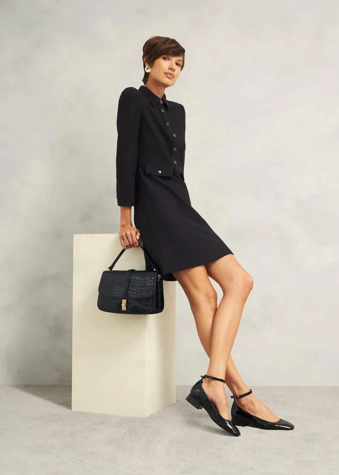Dresses and Jumpsuits Women HOBBS Adelia Ponte Dress Black