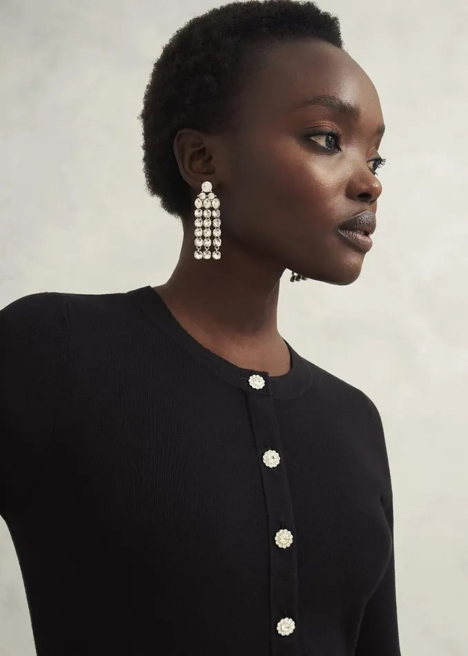 Dresses and Jumpsuits Women HOBBS Cece Knitted Dress Hobbs Black