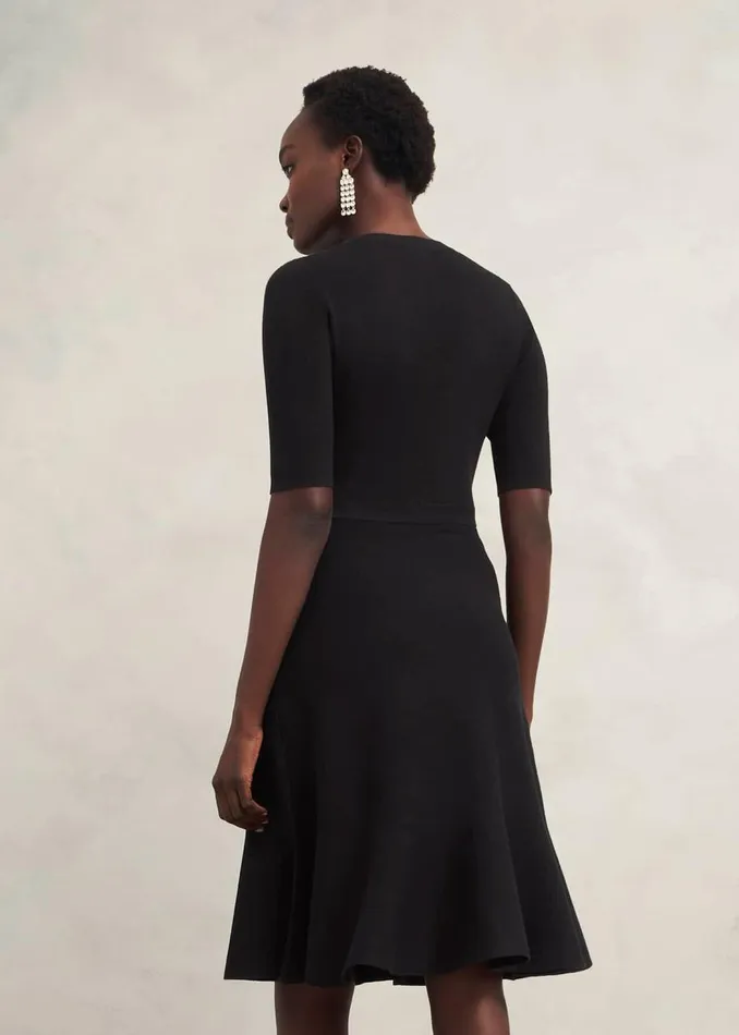 Dresses and Jumpsuits Women HOBBS Cece Knitted Dress Hobbs Black