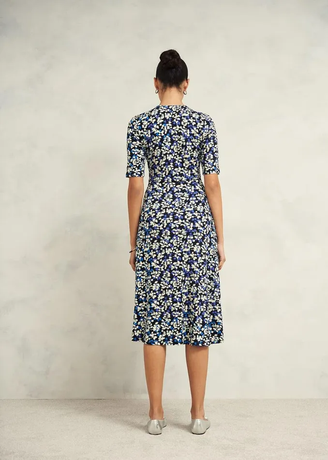 Dresses and Jumpsuits Women HOBBS Frankie Jersey Dress Navy Multi