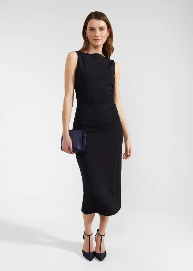 Dresses and Jumpsuits Women HOBBS Iliana Jersey Dress Navy
