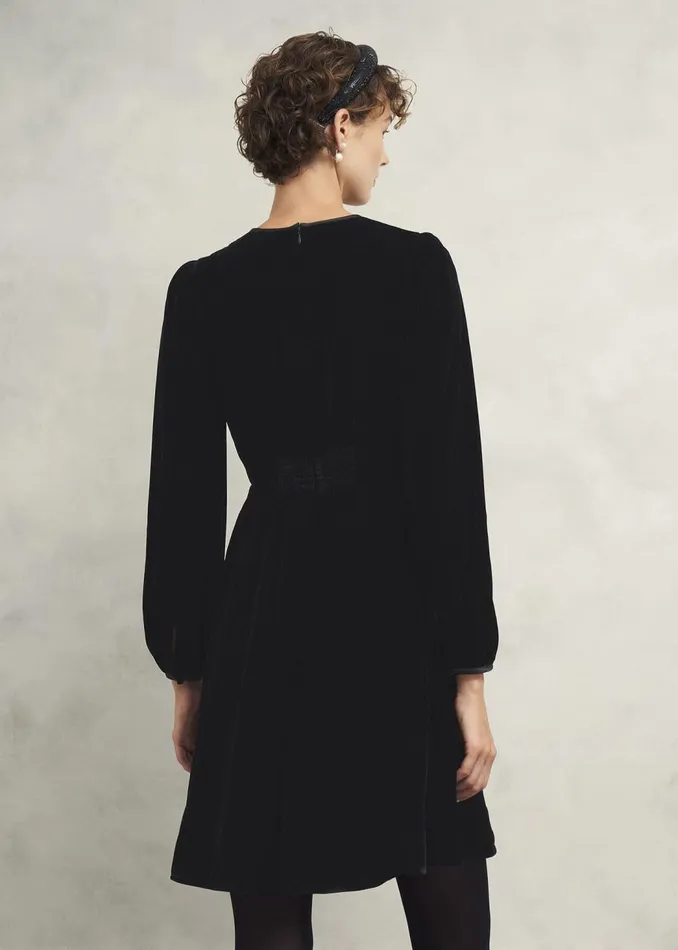 Dresses and Jumpsuits Women HOBBS Osterly Velvet Dress Black