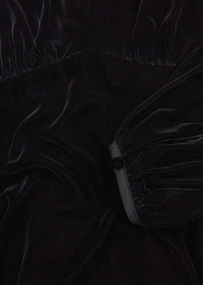 Dresses and Jumpsuits Women HOBBS Osterly Velvet Dress Black