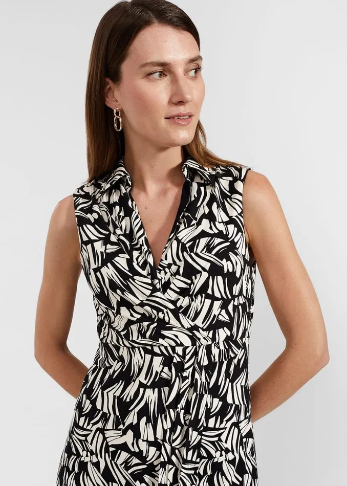 Dresses and Jumpsuits Women HOBBS Petite Clarissa Dress Black Cream