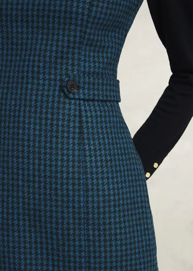 Dresses and Jumpsuits Women HOBBS Petite Sariah Wool Dress Green Multi