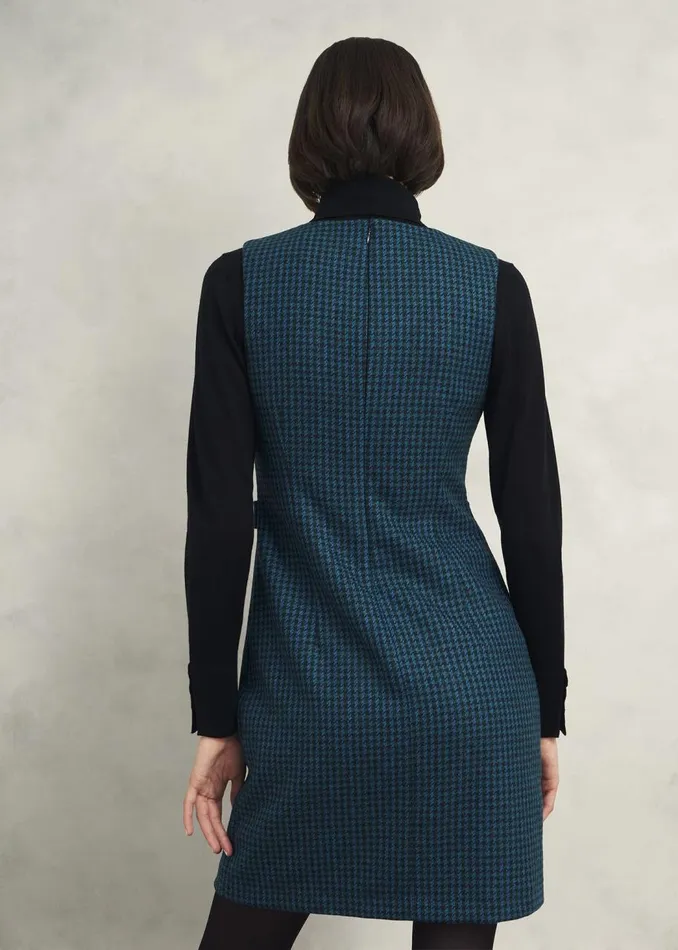 Dresses and Jumpsuits Women HOBBS Petite Sariah Wool Dress Green Multi