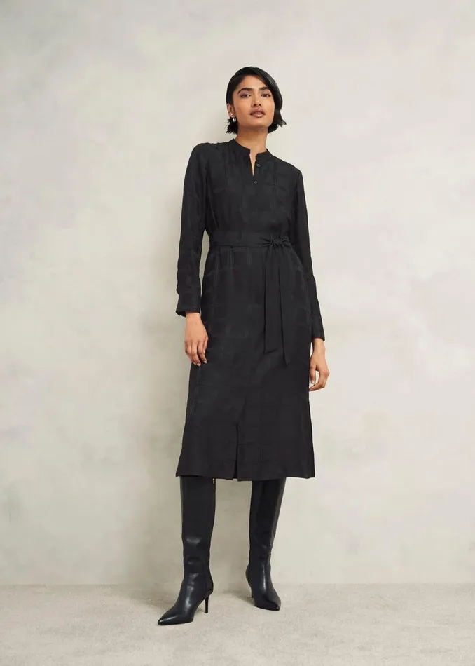 Dresses and Jumpsuits Women HOBBS Sloane Silk Dress Black
