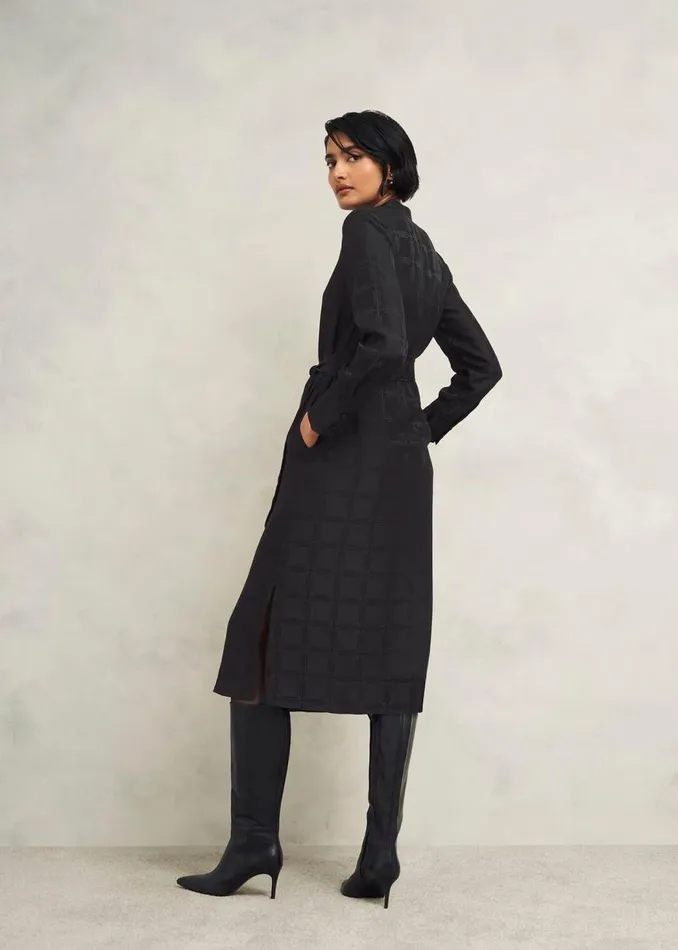 Dresses and Jumpsuits Women HOBBS Sloane Silk Dress Black