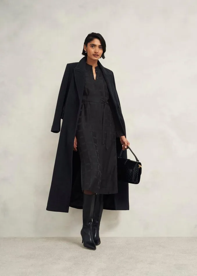Dresses and Jumpsuits Women HOBBS Sloane Silk Dress Black