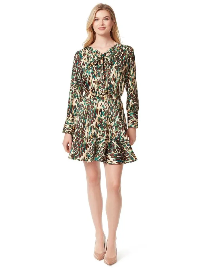 Dresses Clothing Jessica Simpson Davina Dress In Cheetah Ferns