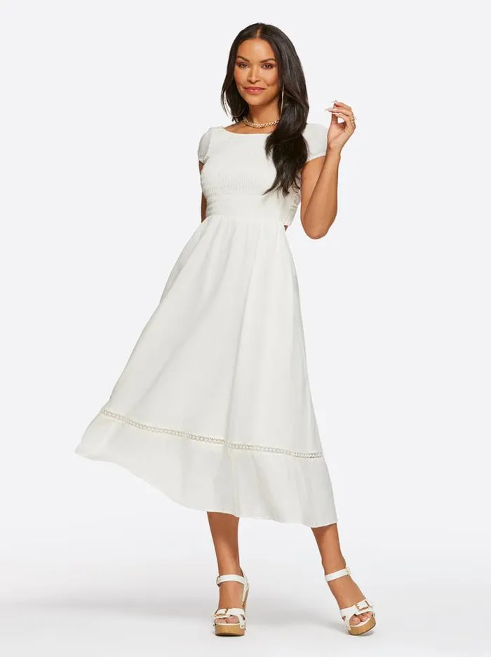 Dresses Clothing Jessica Simpson Elaine Dress In Gardenia