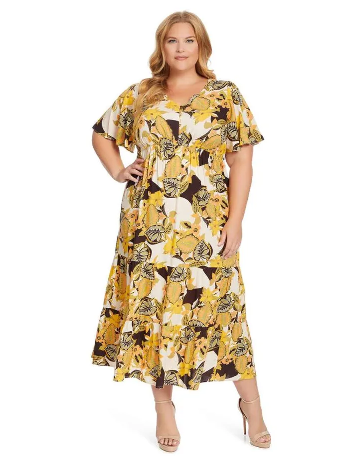 Dresses Clothing Jessica Simpson Naomi Dress In Clover Field