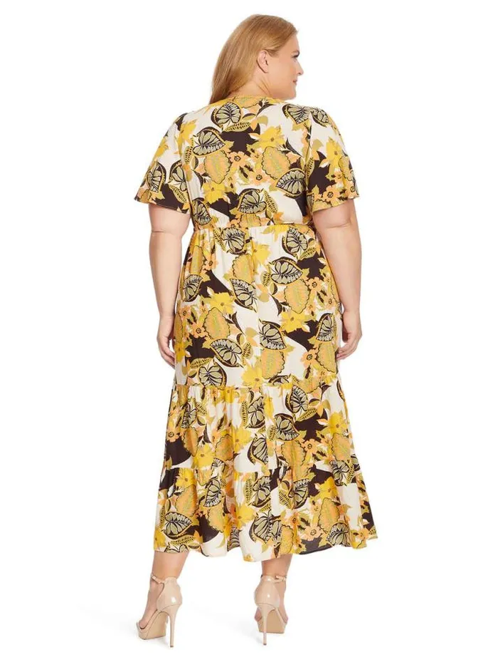 Dresses Clothing Jessica Simpson Naomi Dress In Clover Field