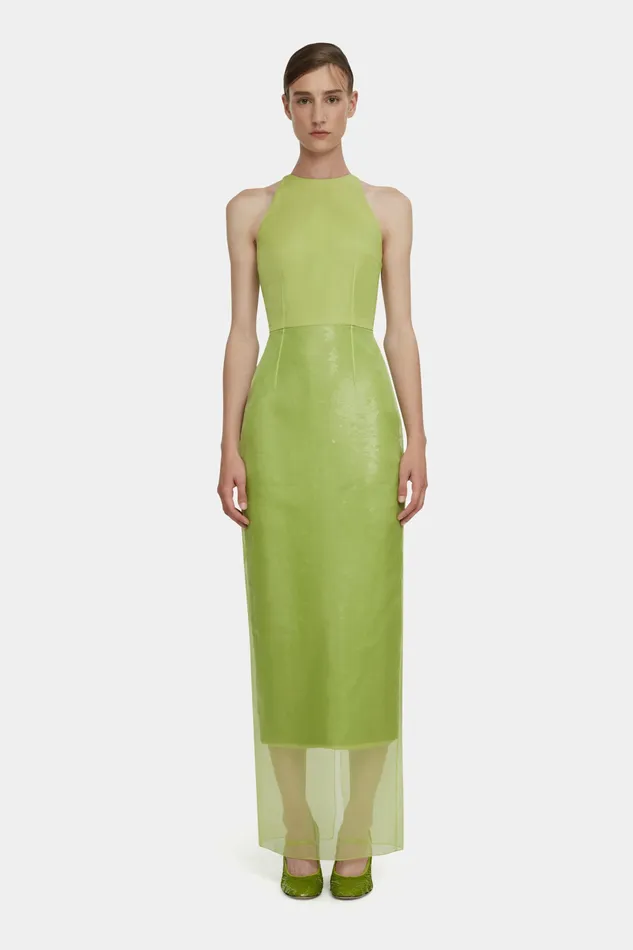 Dresses Emilia Wickstead Women Winslet Dress in Green Jelly Sequins