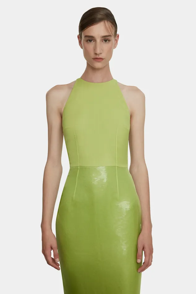 Dresses Emilia Wickstead Women Winslet Dress in Green Jelly Sequins Dresses Emilia Wickstead Women Winslet Dress in Green Jelly Sequins
