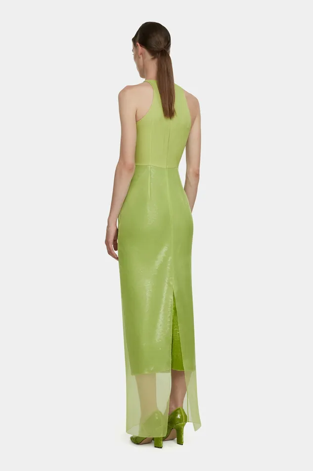 Dresses Emilia Wickstead Women Winslet Dress in Green Jelly Sequins Dresses Emilia Wickstead Women Winslet Dress in Green Jelly Sequins