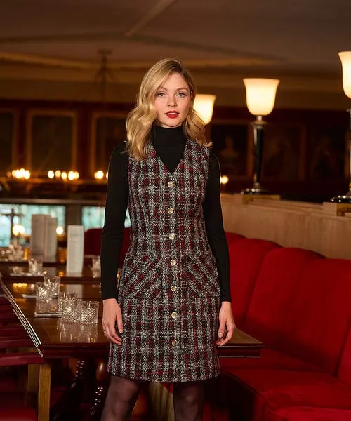 Dresses Joebrowns Apparel Check Pinafore Dress Multi Dresses Joebrowns Apparel Check Pinafore Dress Multi