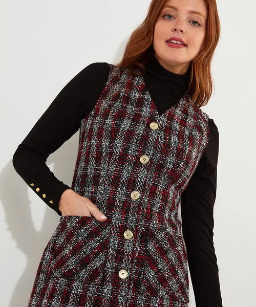 Dresses Joebrowns Apparel Check Pinafore Dress Multi Dresses Joebrowns Apparel Check Pinafore Dress Multi